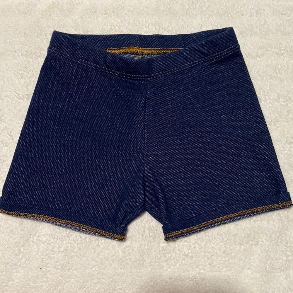 ♥️Denim Cart Wheel Shorts Girls Size 6